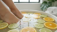 Trötthet, svullnad, lukt, gula naglar: Fotbad - fyra enkla lösningar