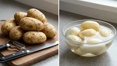 Lär dig att skala potatis korrekt och snabbt utan att slösa bort dyrbar tid