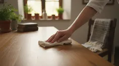 5 misstag som förstör ditt träbord - och hur du rengör det på rätt sätt