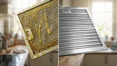 När är det dags att rengöra spiskåpan och hur gör man det på rätt sätt?