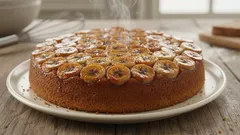 Den enklaste banankakan som ser ut som en dessert i restaurangstil